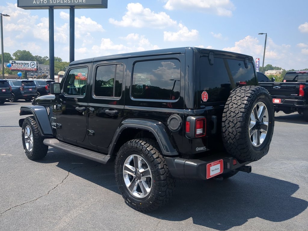 Used 2022 Black Clearcoat Jeep Unlimited Sahara image 7