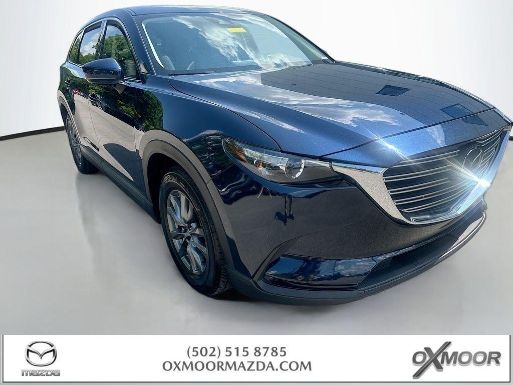 Used 2023 Deep Crystal Blue Mica Mazda Touring image 1