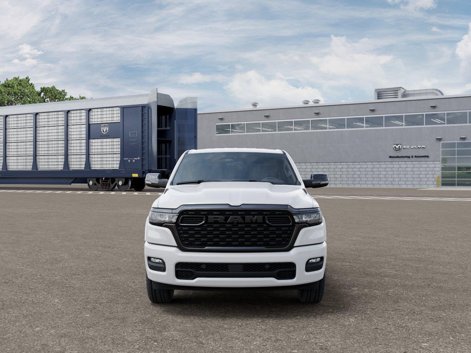 New 2027 Bright White Clear-Coat Exterior Paint RAM Big Horn image 6