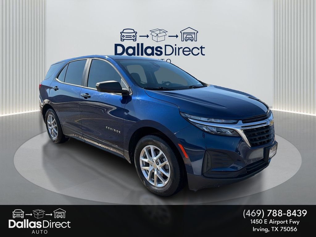Used 2022 Blue Glow Metallic Chevrolet LS image 2