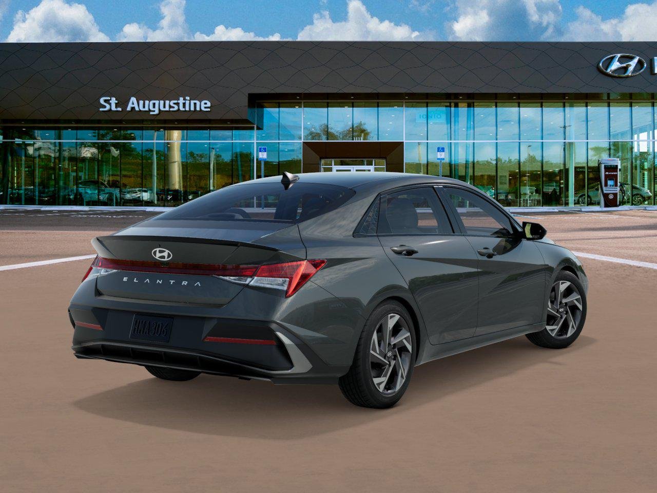 New 2026 Gray Hyundai SEL Sport Premium image 4