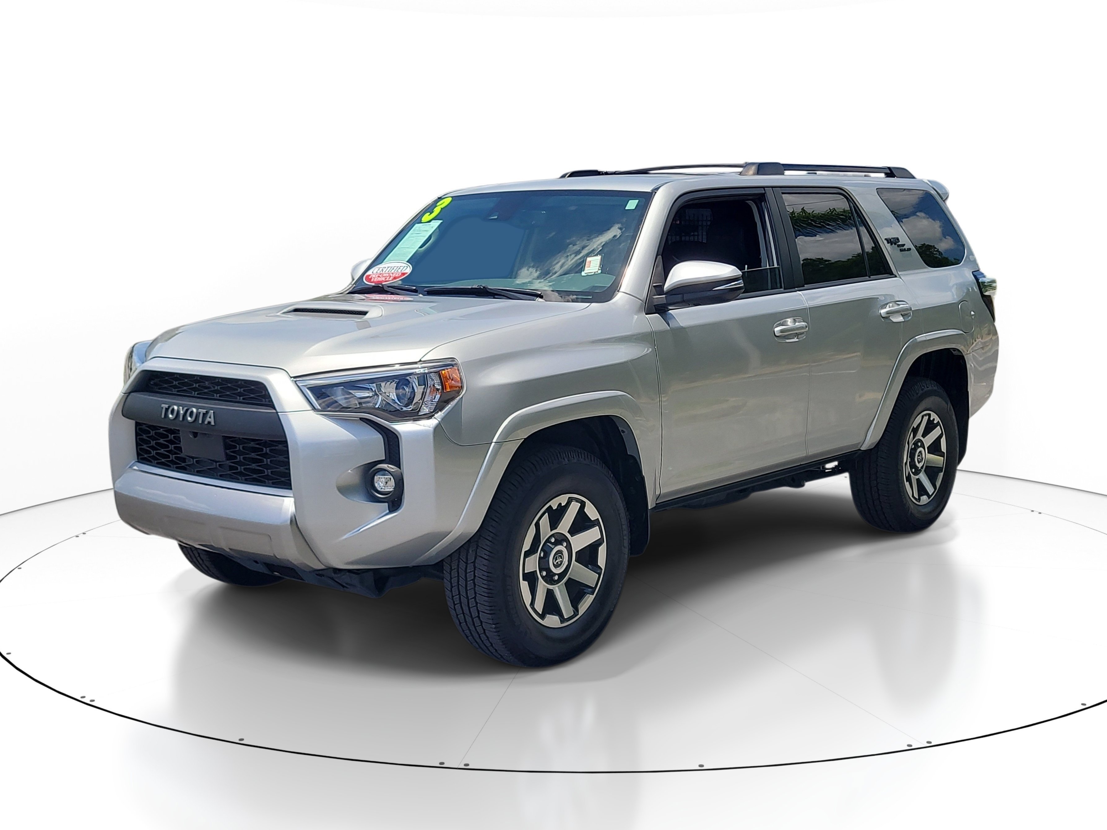 Used 2023 Classic Silver Metallic Toyota TRD Off Road Premium image 3