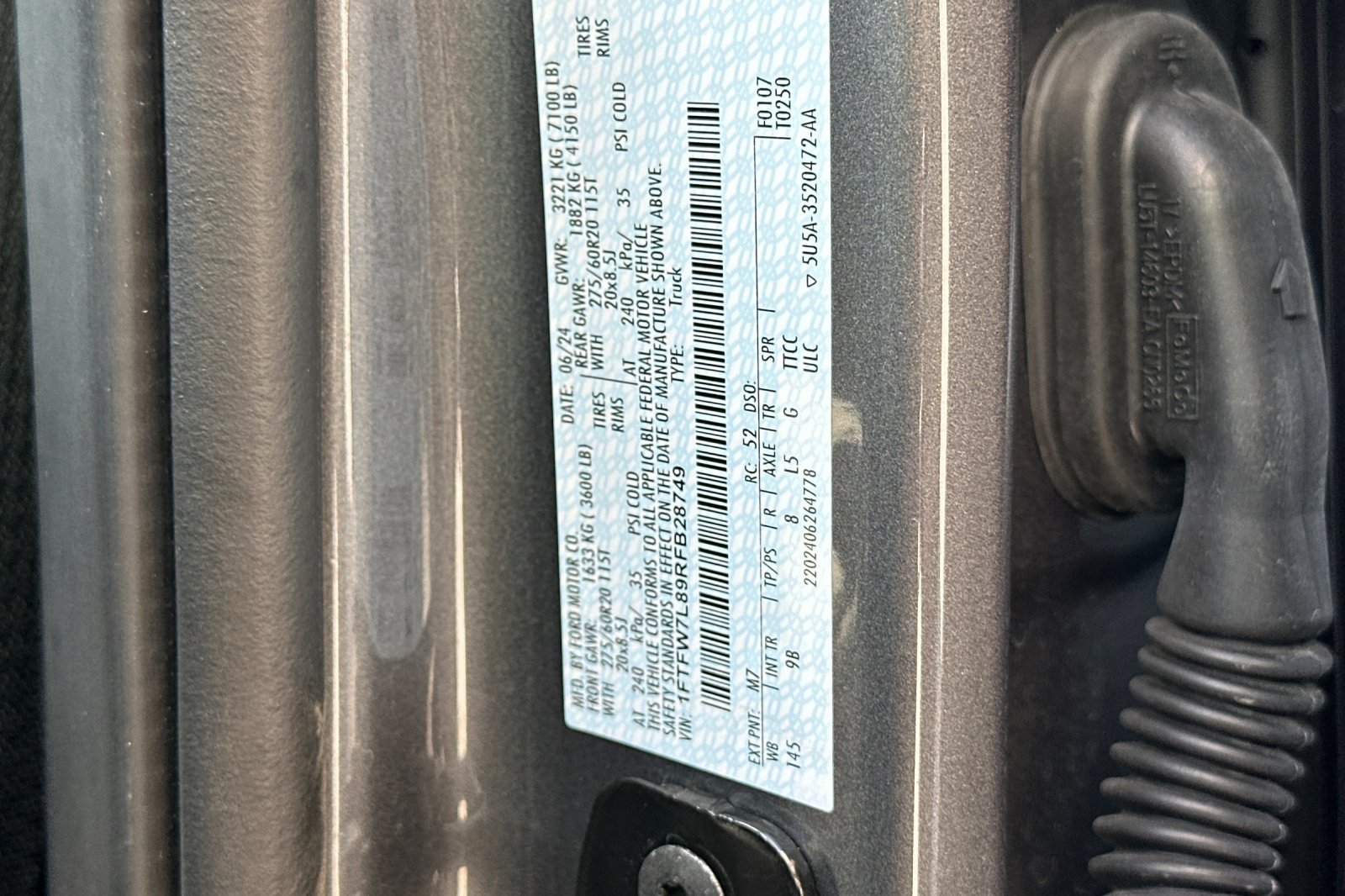 Used 2024 Gray Ford Platinum image 33