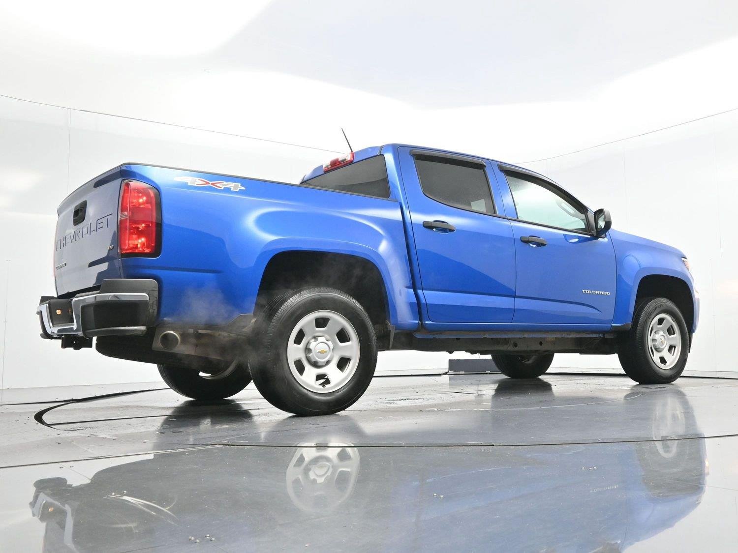 Used 2022 BRIGHT BLUE METALLIC Chevrolet 4WD Work Truck image 44