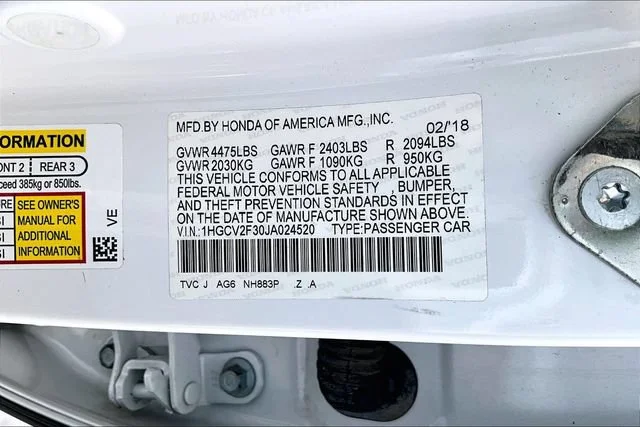 Used 2018  Honda Sport 2.0T image 16