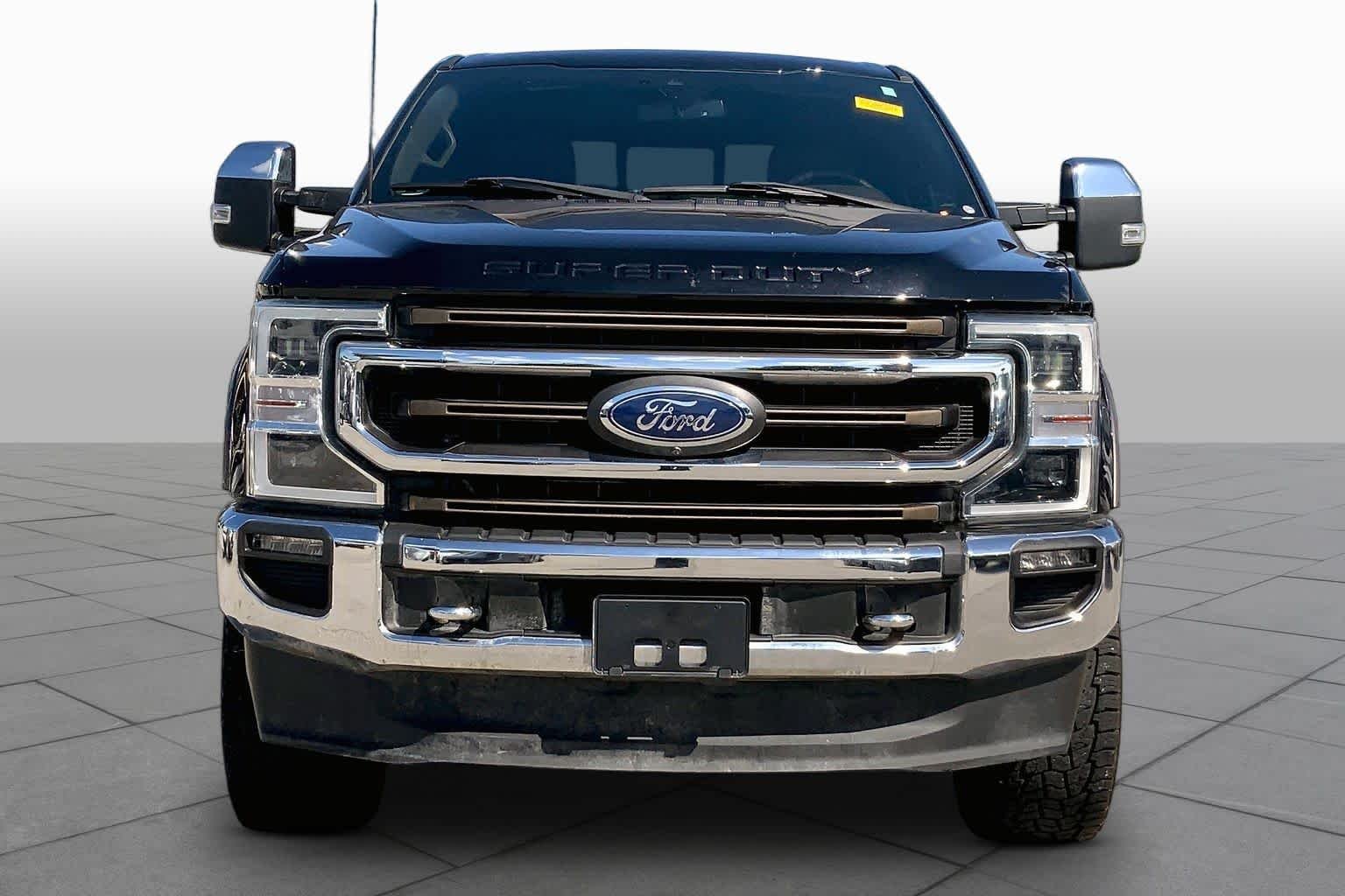 Used 2022 Agate Black/Stone Gray Ford King Ranch image 4
