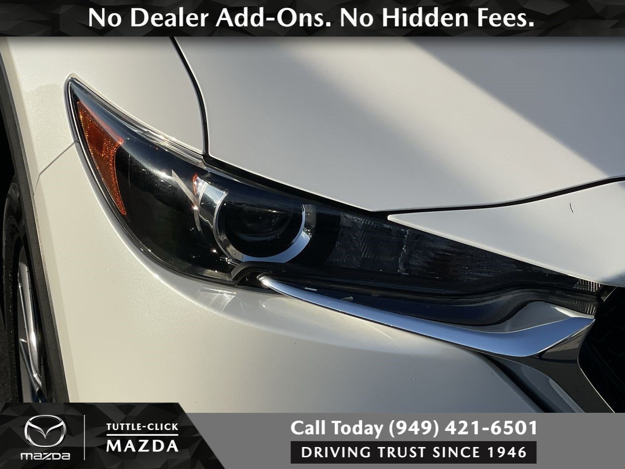 Used 2020 Snowflake White Pearl Mica Mazda Touring image 7