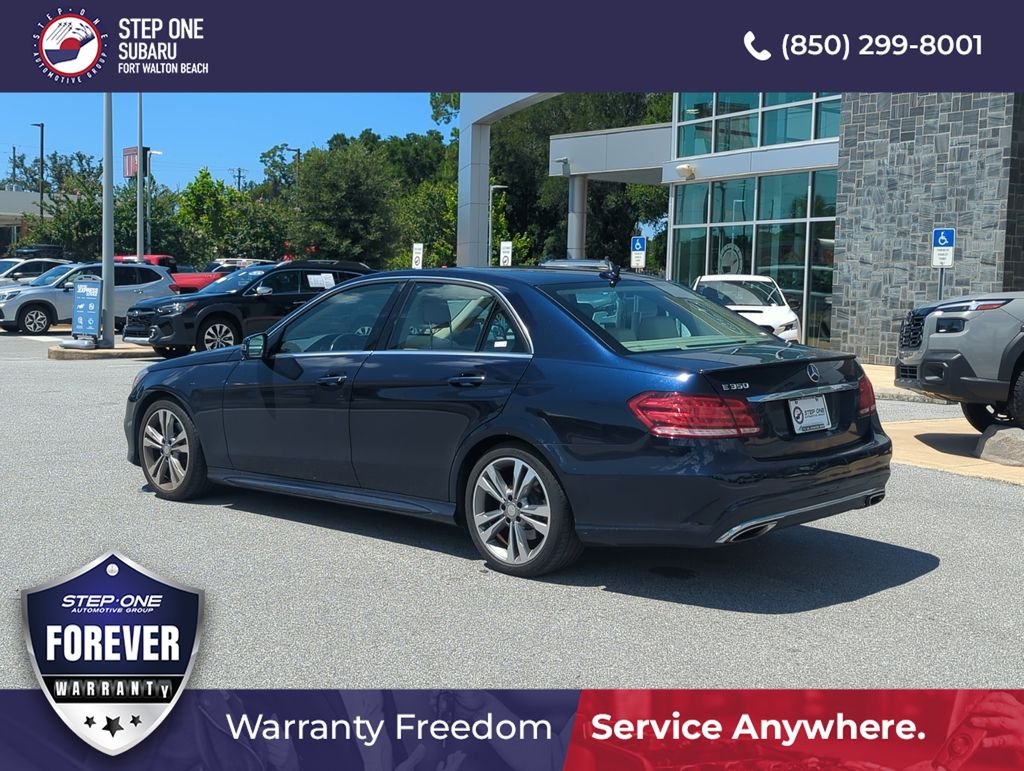 Used 2016 Blue Mercedes-Benz E 350 image 5