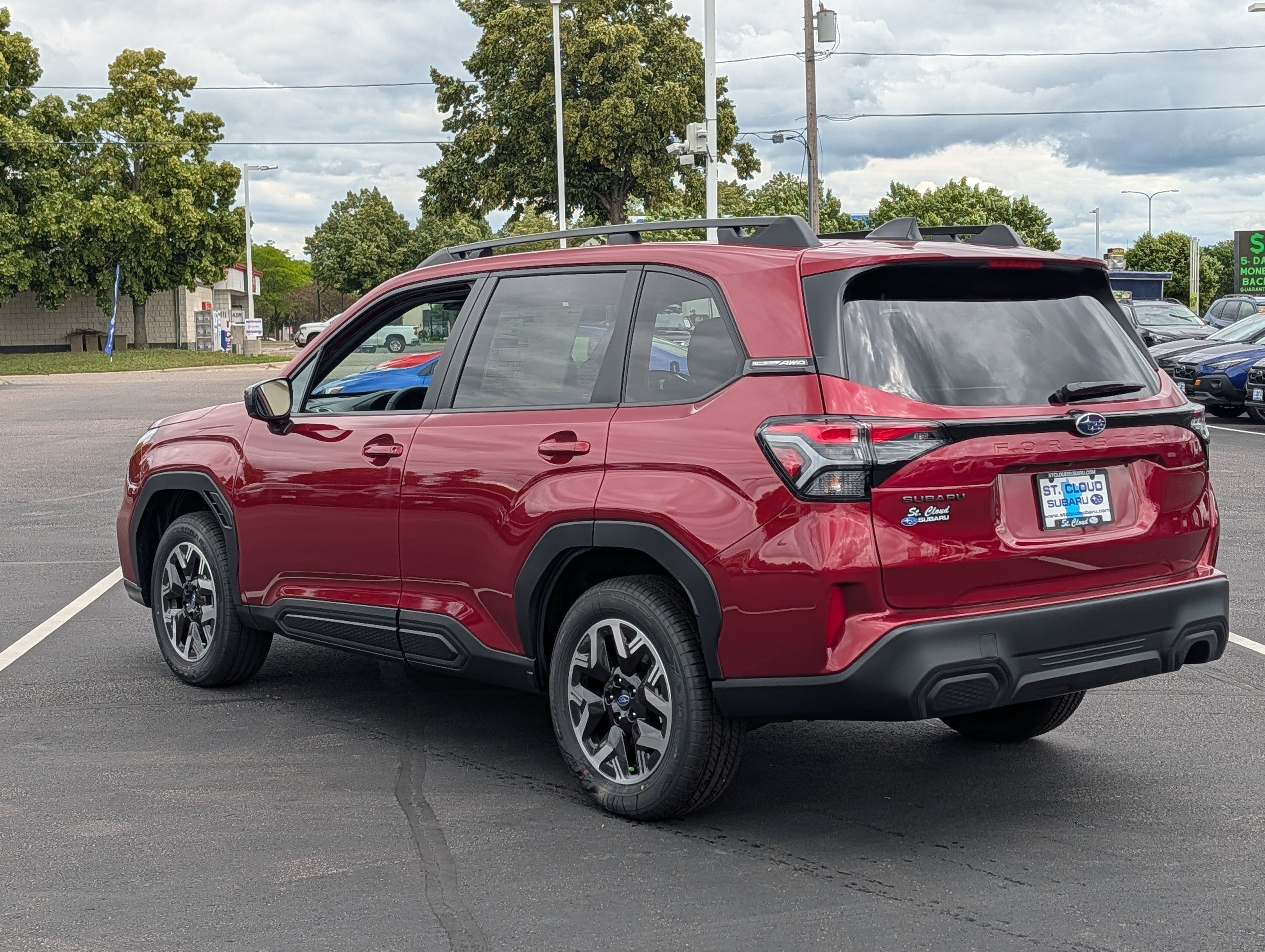New 2026 CRIMSON RED PEARL Subaru Premium image 3
