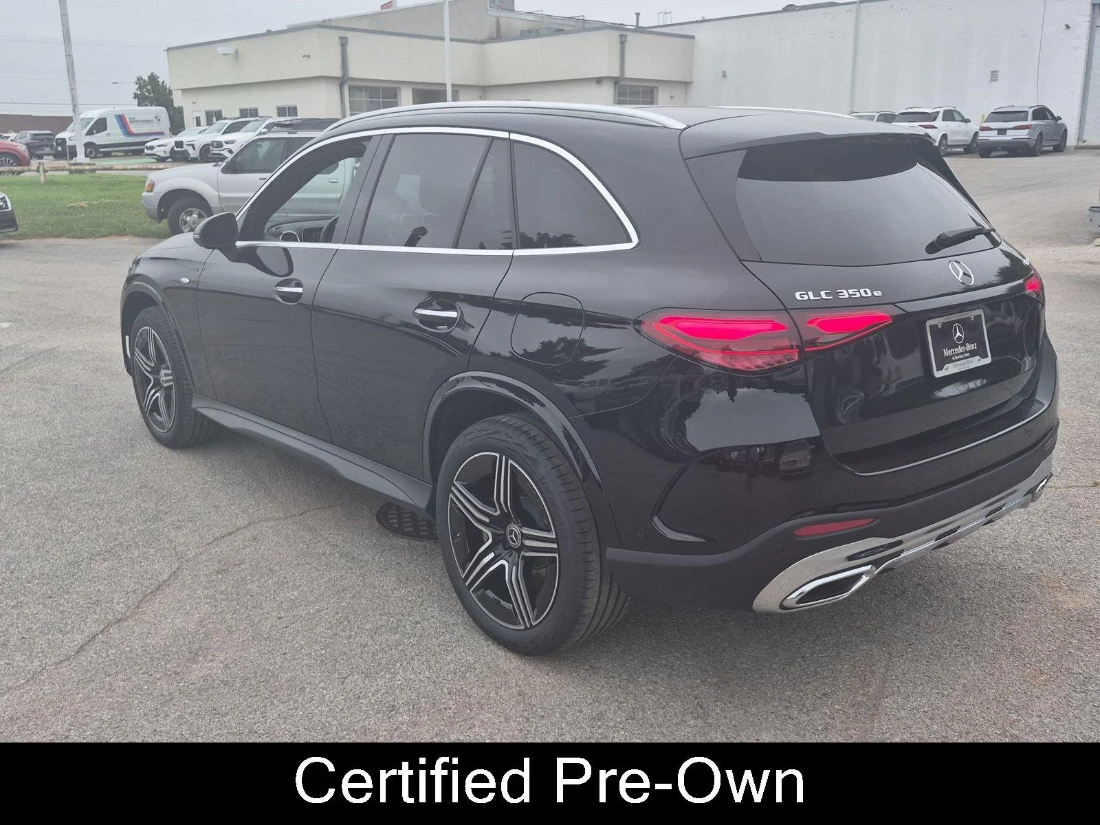 Certified Used 2025 Black Mercedes-Benz GLC 350e image 3
