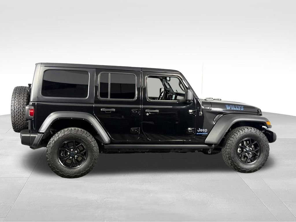 Used 2023 Black Clearcoat Jeep Willys 4xe image 7