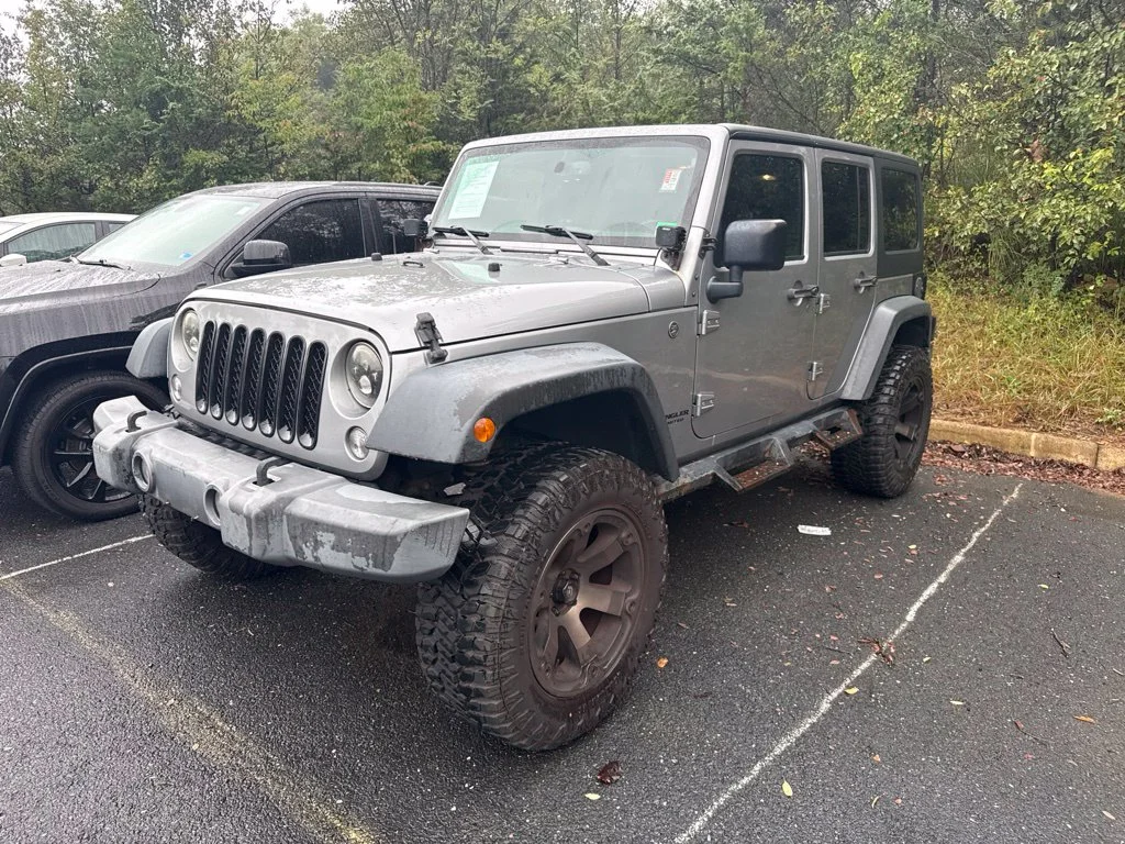 Used 2017 Silver Jeep Unlimited Sport image 2