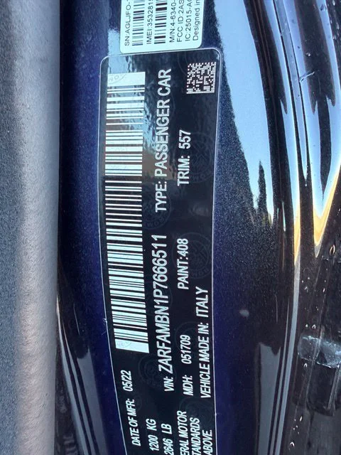 Certified Used 2023 Black Alfa Romeo Veloce image 19