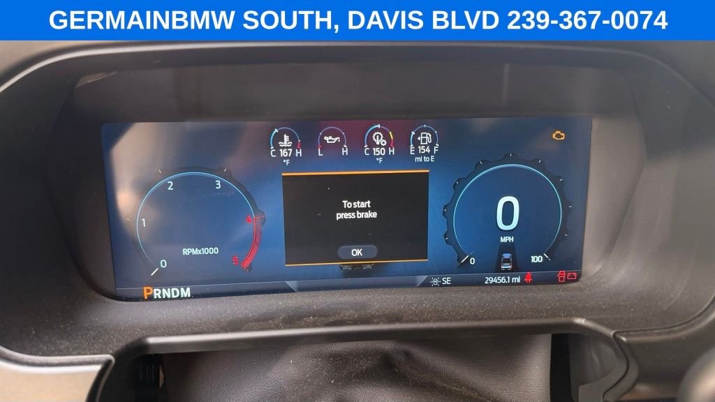 Used 2024 White Metallic Ford Lariat image 30