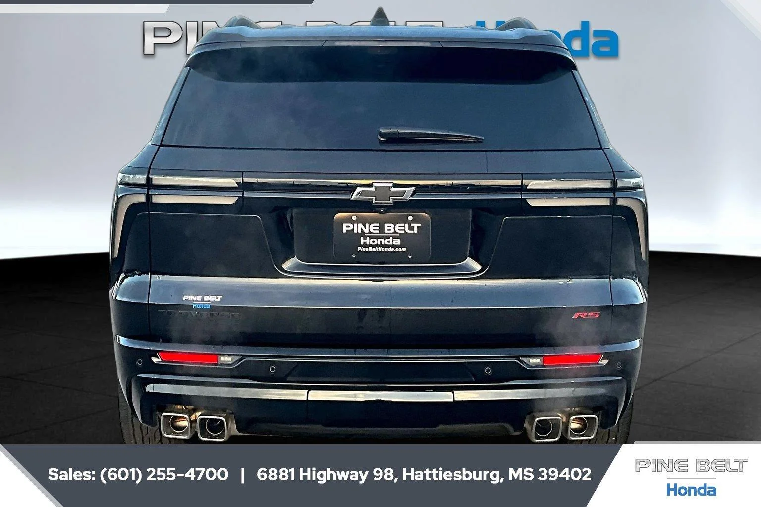 Used 2026 Mosaic Black Metallic Chevrolet FWD RS image 4