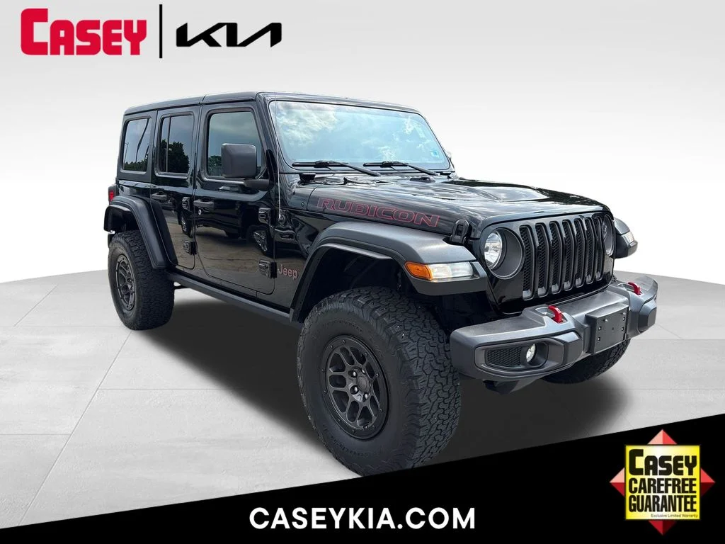 Used 2023 Black Jeep Rubicon image 1