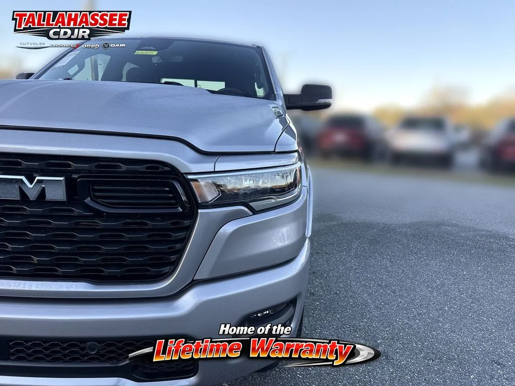 New 2026 Billet Silver Metallic Clear-Coat Exterior Paint RAM Big Horn/Lone Star image 12