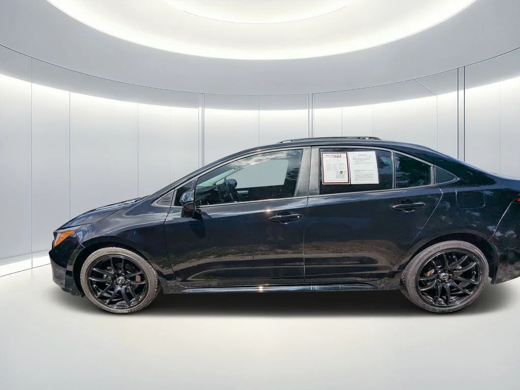 Certified Used 2025 Black Toyota LE image 5
