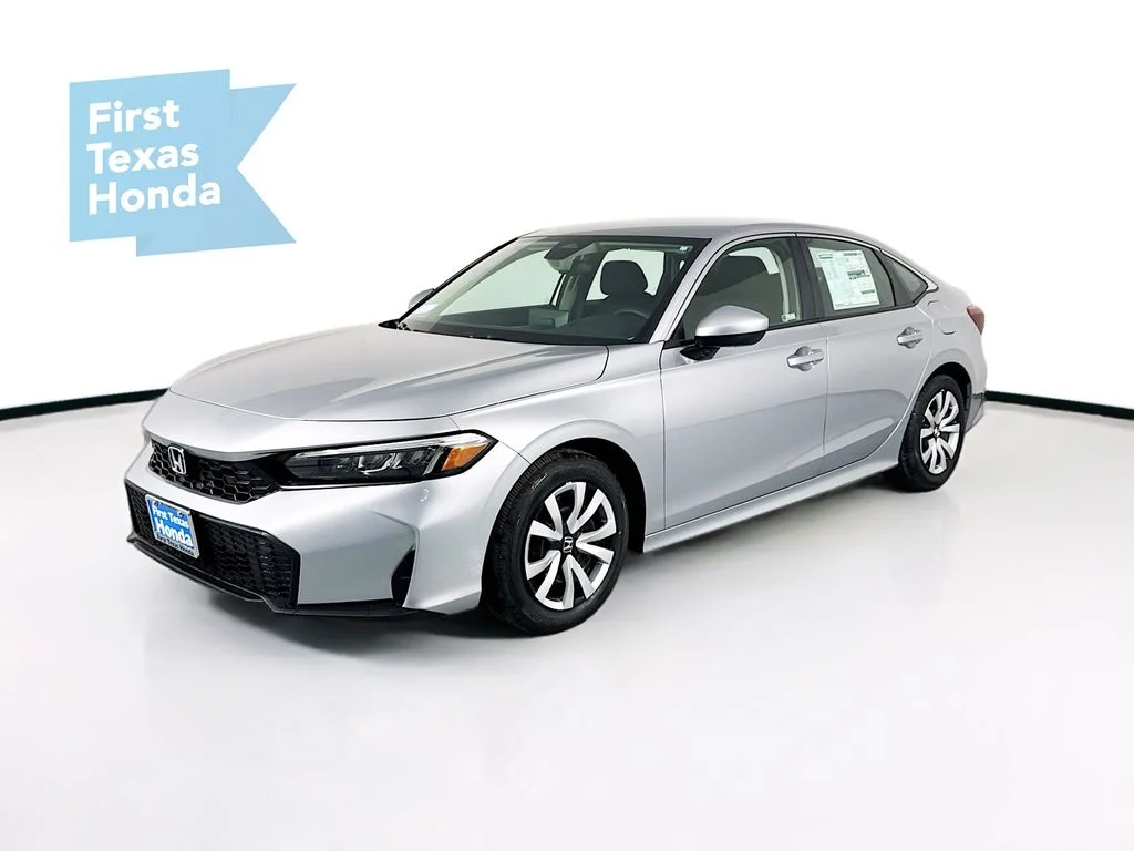 New 2026 Solar Silver Metallic Honda LX image 4
