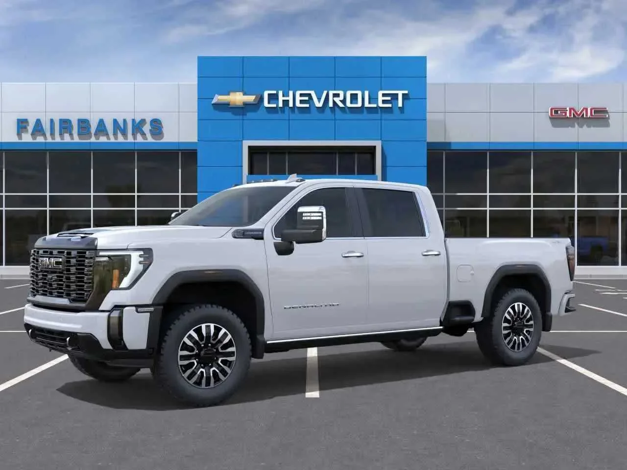 New 2026 Glacier White Tricoat GMC Denali Ultimate image 2