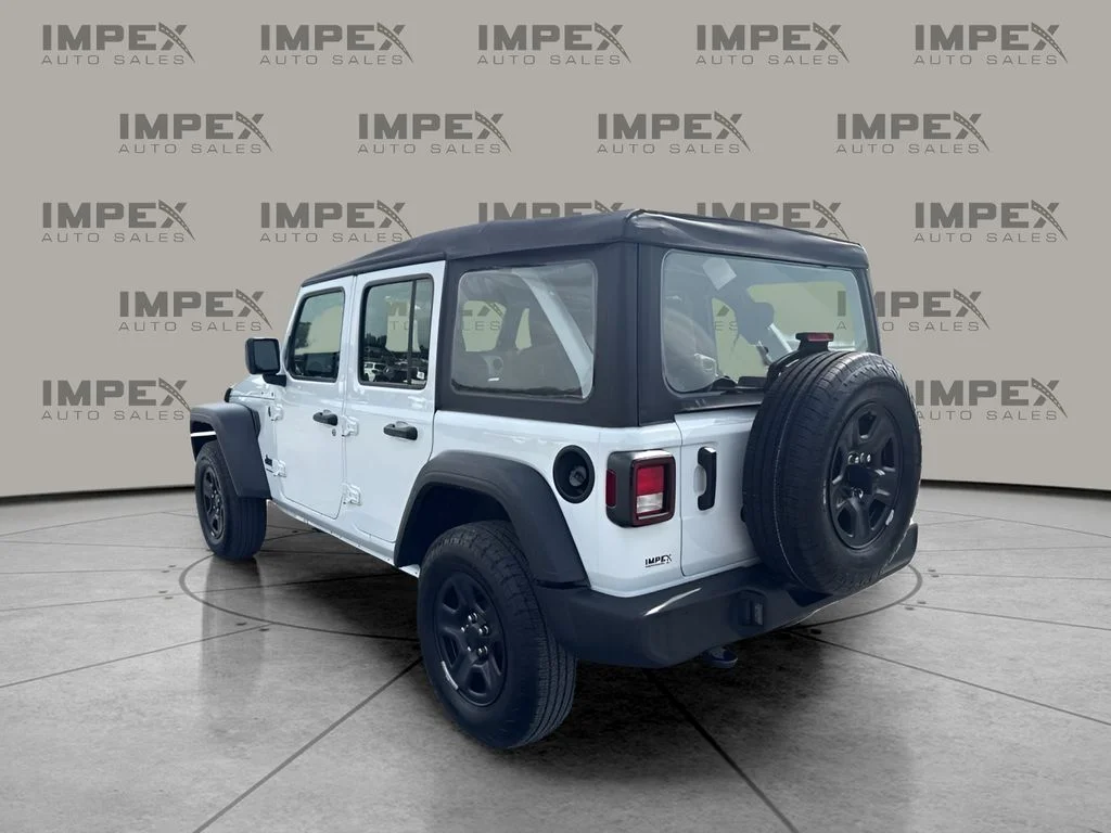 Used 2025 White Jeep Sport image 3