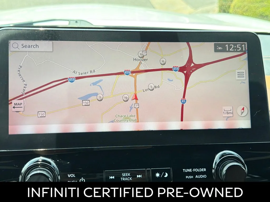 Certified Used 2023 Moonstone White INFINITI Sensory image 8