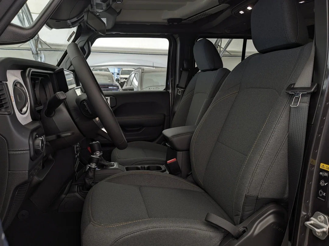 New 2026 Grey Jeep Sahara - - 4x4 - Body- Color Top - Side Steps - 2.0L Turbo - Remote Start & More! image 12