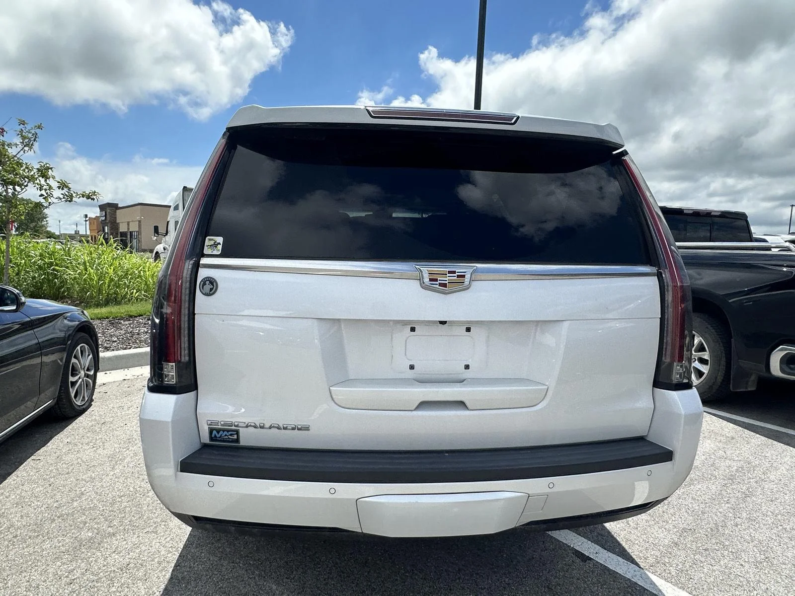 Used 2016 Crystal White Tricoat Cadillac Platinum image 3