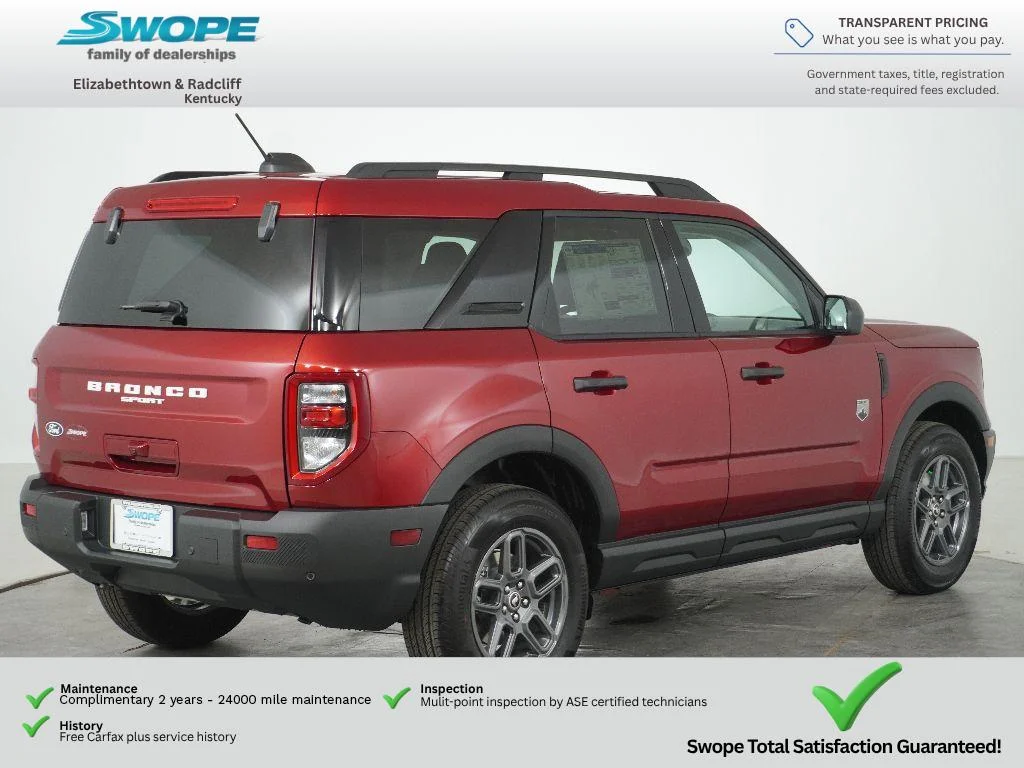 New 2026 Ruby Red Metallic Tinted Clearcoat Ford Big Bend® image 4