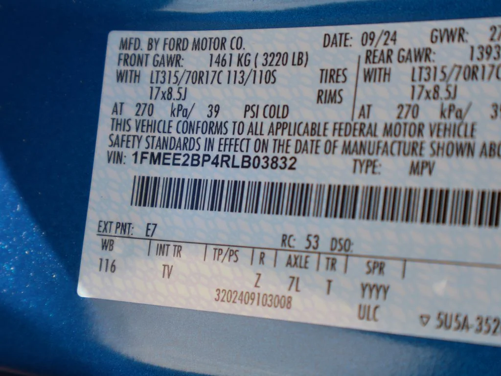 Certified Used 2024 Blue Metallic Ford Wildtrak image 40