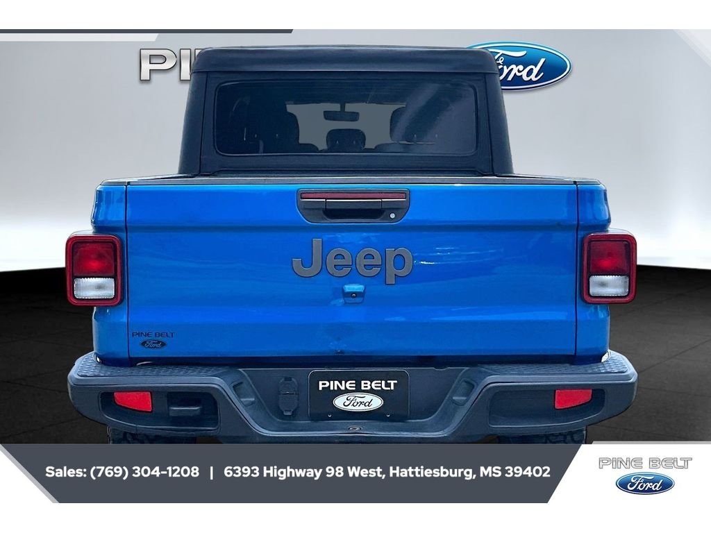 Used 2021 Hydro Blue Pearlcoat Jeep 80th Anniversary image 4
