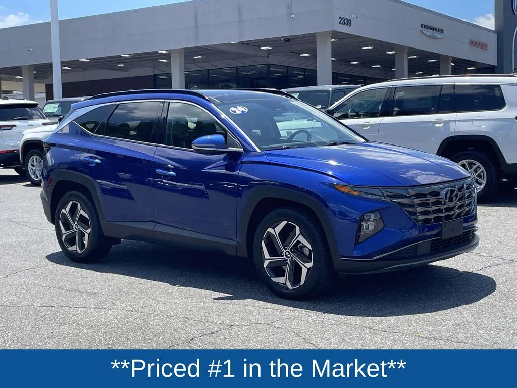 Certified Used 2024 Blue Hyundai Limited image 2