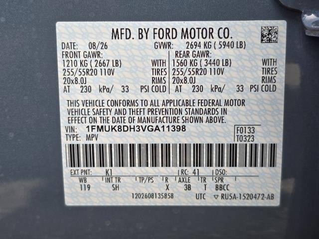 New 2027 Vapor Blue Metallic Ford Active image 32