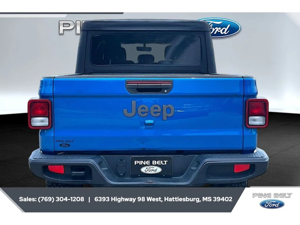 Used 2021 Hydro Blue Pearlcoat Jeep 80th Anniversary image 4