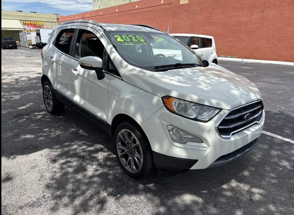 Used 2020 White Ford Titanium image 8