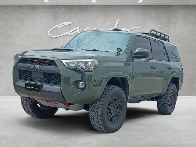 Used 2020 Green Toyota TRD Pro image 1