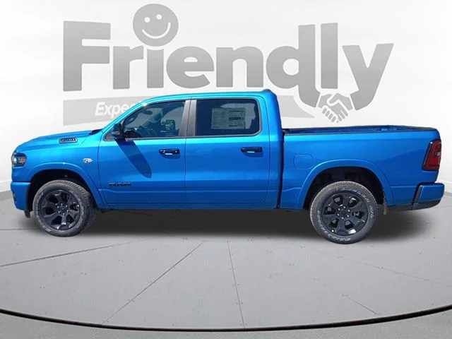 New 2026 Hydro Blue Pearl-Coat Exterior Paint RAM Big Horn/Lone Star image 8