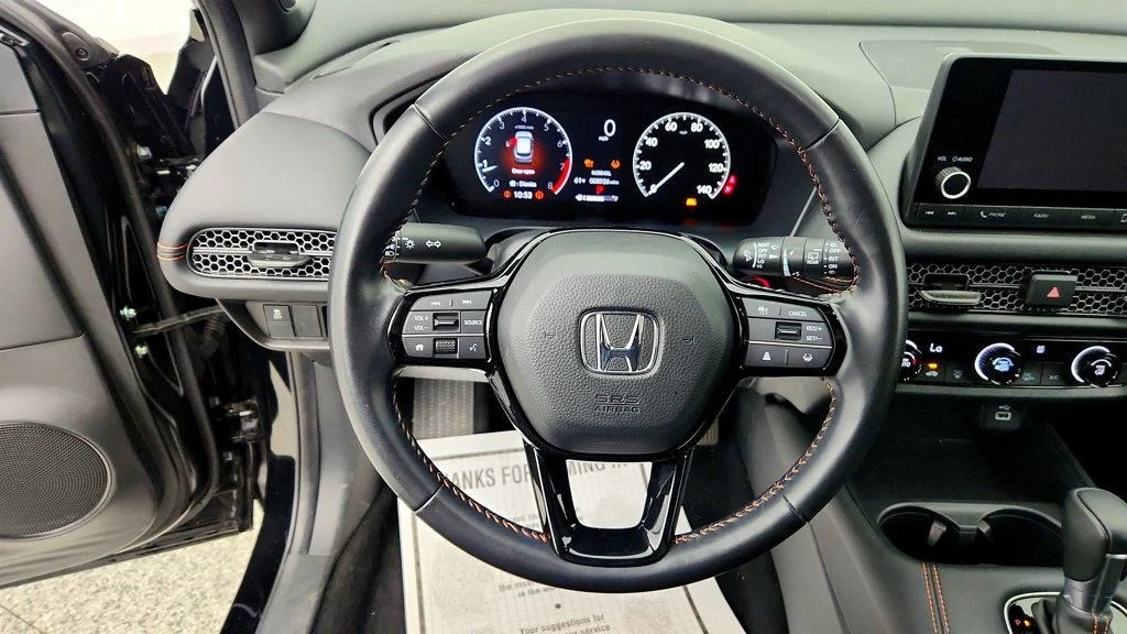 Used 2025 Crystal Black Pearl Honda Sport AWD CVT image 13