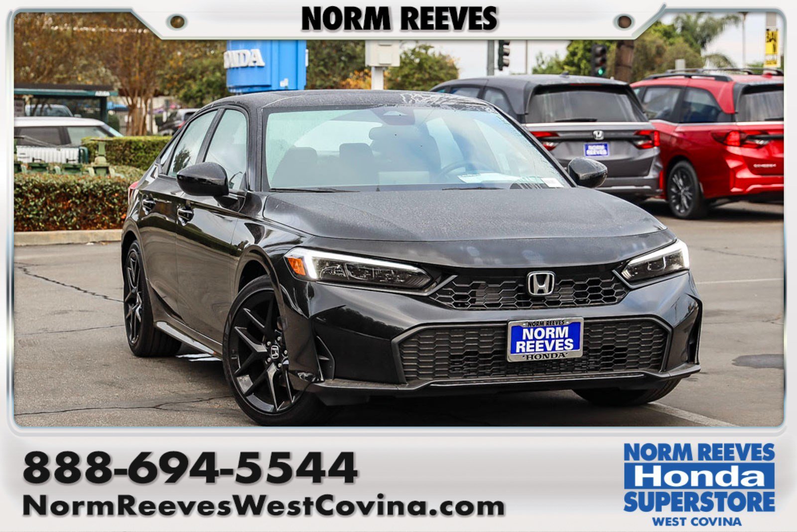 New 2026 Crystal Black Pearl Honda Sport CVT image 1