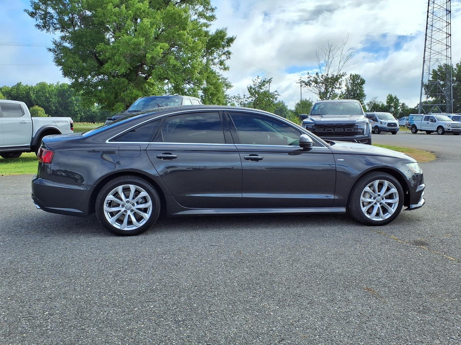 Used 2017 Oolong Gray Metallic Audi Premium Plus image 11