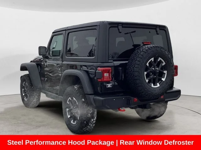 New 2026 Black Clearcoat Jeep 2-DOOR RUBICON image 3
