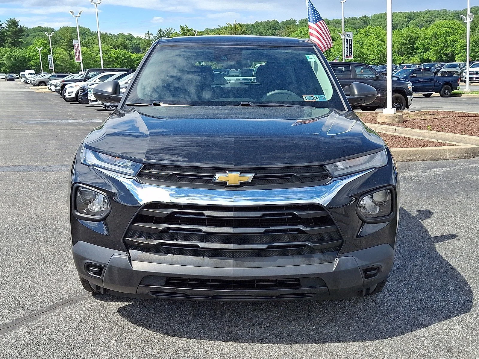 Used 2022 Mosaic Black Metallic Chevrolet LS image 2