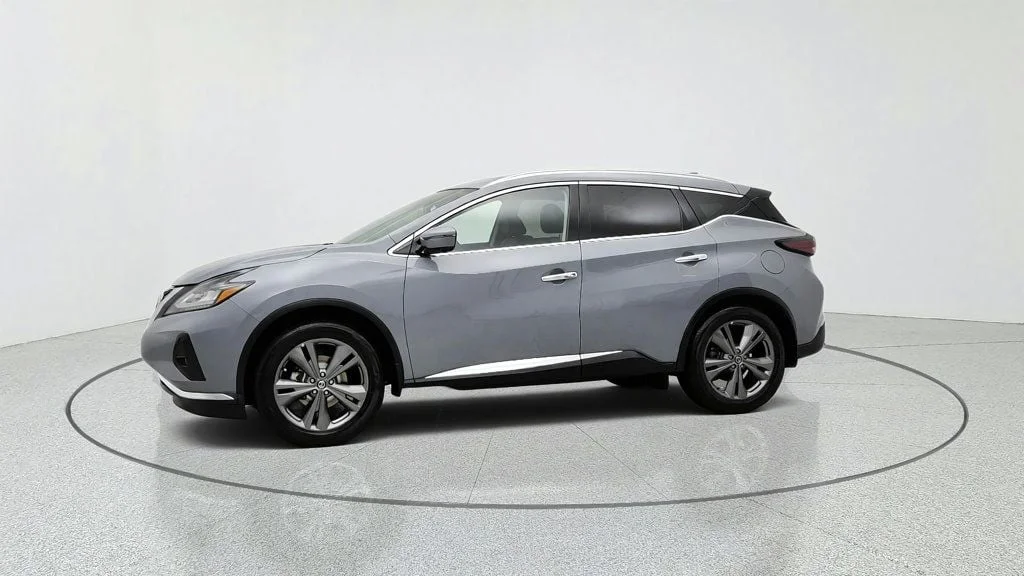 Used 2021 Boulder Gray Pearl Nissan AWD Platinum image 8
