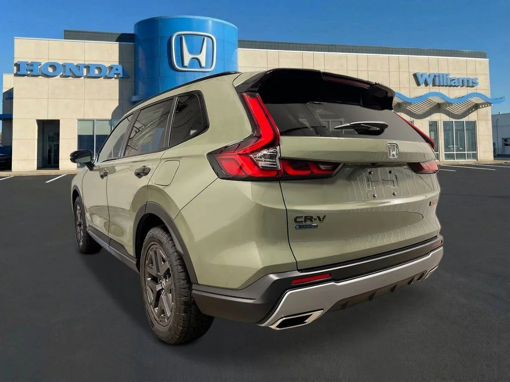 New 2026 Ash Green Metallic Honda AWD TrailSport Hybrid image 3