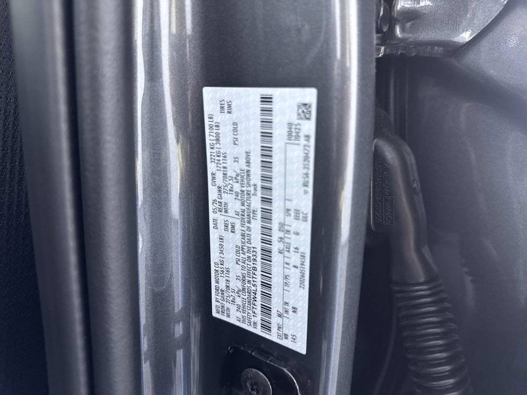 New 2026 Carbonized Gray Metallic Ford Tremor image 12