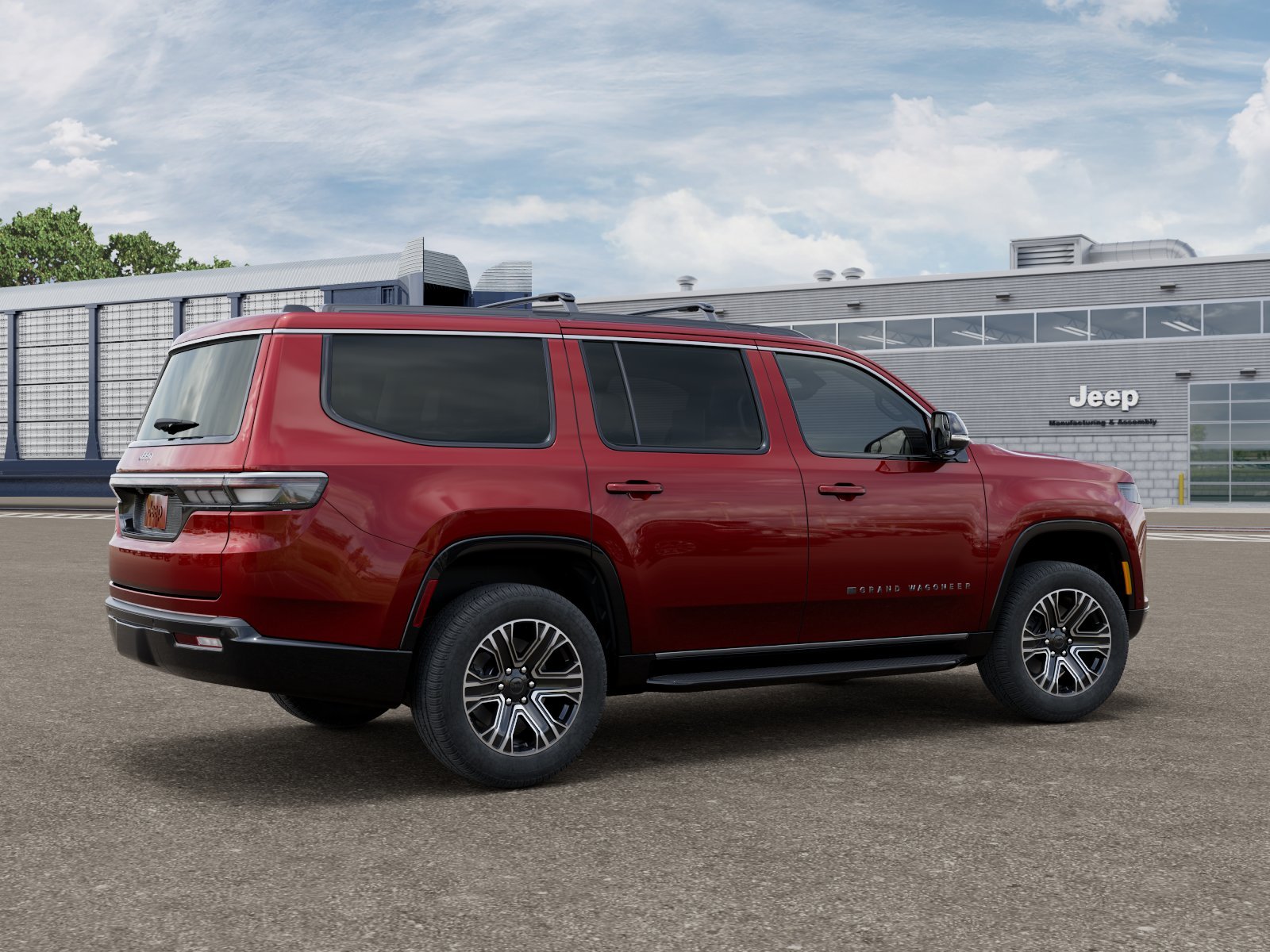 New 2026 Velvet Red Pearl-Coat Exterior Paint Jeep  image 2