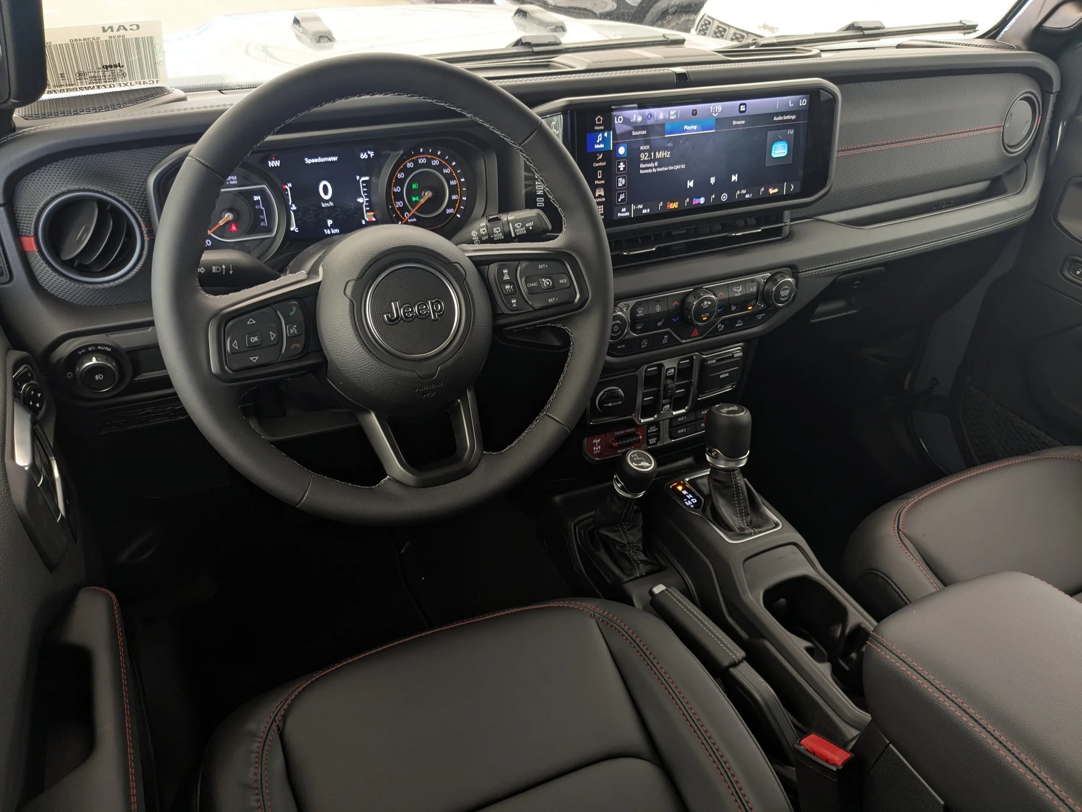 New 2026 Dark blue Jeep Rubicon - - 4x4 - 8-Spd Auto - Nappa Leather Seats - Black Freedom Top - Convenience Grp & More! image 23