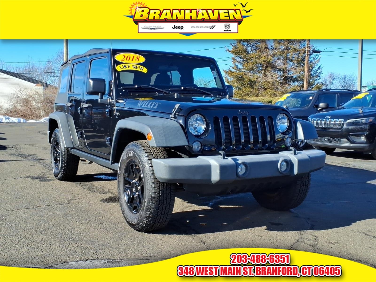 2018 Jeep Wrangler JK Unlimited Willys Wheeler