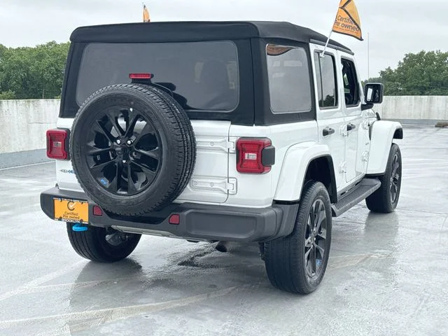 Certified Used 2023 White Jeep Sahara 4xe image 7