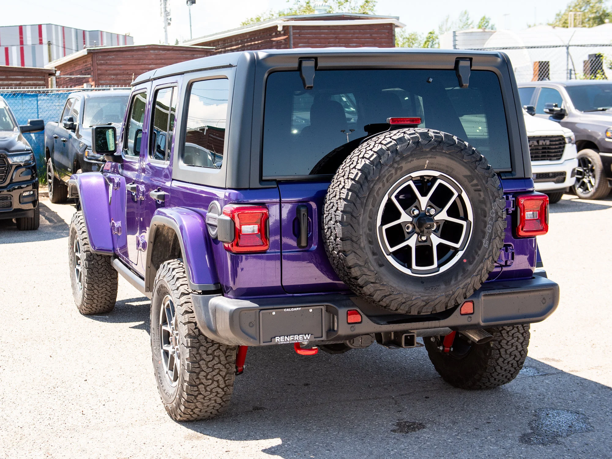 New 2026 reign Jeep Rubicon* 4 Door 4x4, Nappa Leather, Safety Group, Front/Rear Lockers image 3